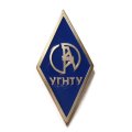 Знак (Ромб) УГНТУ. Уфимский государственный нефтяной технический университет (тип 2)