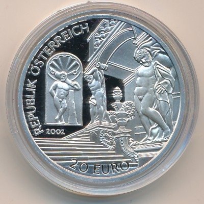 Австрия 20 евро 2002 год