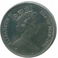 Остров Мэн 1 крона 1994 год - Заповедник планета Земля - Тюлени