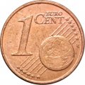 Бельгия 1 евроцент 2010 год - Король Альберт II