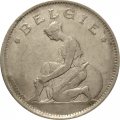 Бельгия 1 франк 1929 год BELGIE
