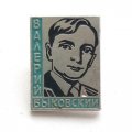 Значок Космос. Валерий Быковский