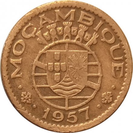 Мозамбик 50 сентаво 1957 год