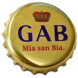 Пивная пробка Германия - GAB Mia san Bia. (Graf Arco)