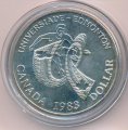 Канада 1 доллар 1983 год - XII Универсиада в Эдмонтоне
