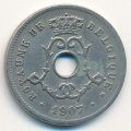 Бельгия 5 сантимов 1907 год