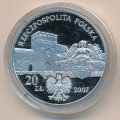 Польша 20 злотых 2007 год - Средневековый город Торунь