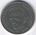 ФРГ 2 марки 1980 год - Курт Шумахер (F)