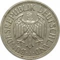 ФРГ 1 марка 1965 год (J)