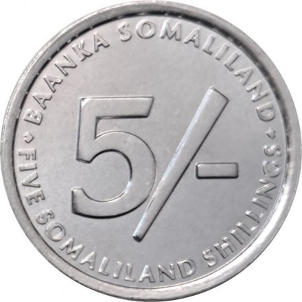 Сомалиленд 5 шиллингов 2002 год - Ричард Френсис Бёртон