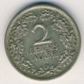 Веймарская республика 2 рейхсмарки 1926 год (D)