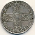 Великобритания 1/2 кроны 1708 год