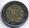 Перу 5 новых солей 2011 год