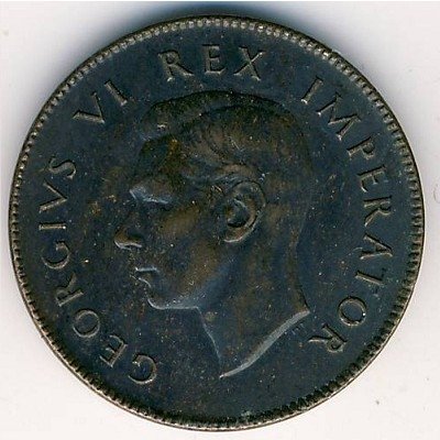 ЮАР 1/4 пенни 1938 год