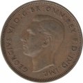 Великобритания 1/2 пенни 1941 год