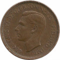 Великобритания 1 фартинг 1938 год - Крапивник