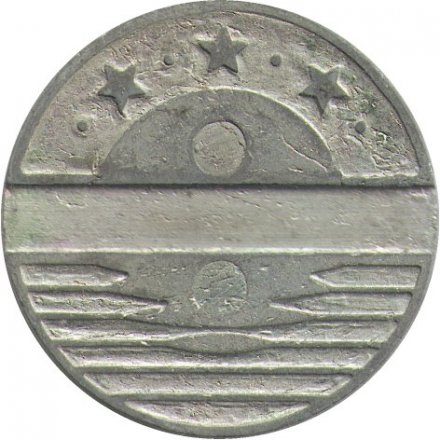 Жетон телефонный Латвия Lattelekom, для местной связи