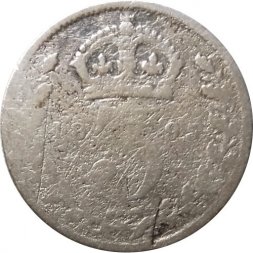 Великобритания 3 пенса 1895 год