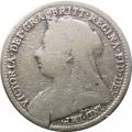 Великобритания 3 пенса 1895 год