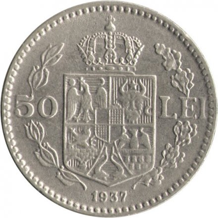 Румыния 50 леев 1937 год