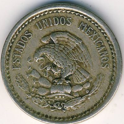 Мексика 5 сентаво 1936 год