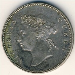 Гонконг 50 центов 1894 год