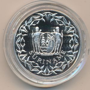 Суринам 25 гульденов 1990 год