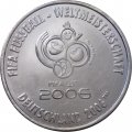 Жетон Германия (ФРГ) Чемпионат мира по футболу 2006. Турция. WER WIRD WELTMEISTER?