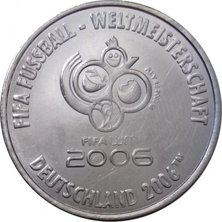 Жетон Германия (ФРГ) Чемпионат мира по футболу 2006. Турция. WER WIRD WELTMEISTER?