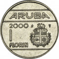 Аруба 1 флорин 2000 год