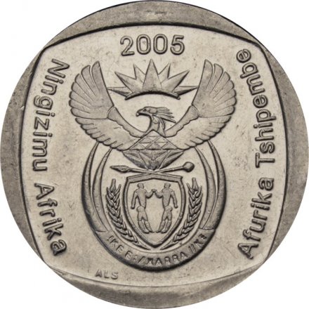 ЮАР 2 рэнда 2005 год - Антилопа куду