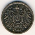Германия 2 пфеннига 1913 год