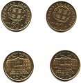 Набор из 4 монет (50 драхм) Греция 1994-1998 годы - Портреты