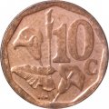 ЮАР 10 центов 2022 год