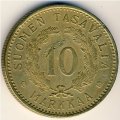 Финляндия 10 марок 1928 год