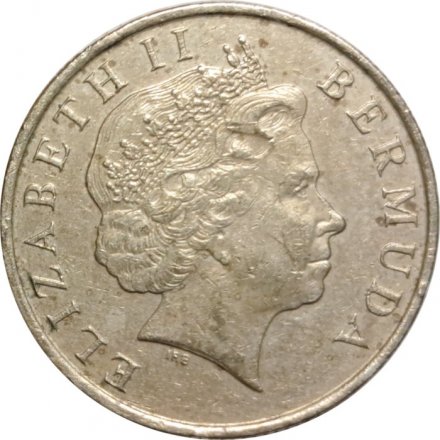 Бермудские острова 1 доллар 1999 год - Парусник