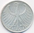 ФРГ 5 марок 1973 год (J)