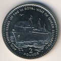 Гибралтар 2 фунта 1994 год