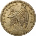 Чили 1 песо 1933 год