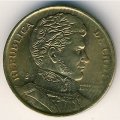 Чили 1 песо 1991 год