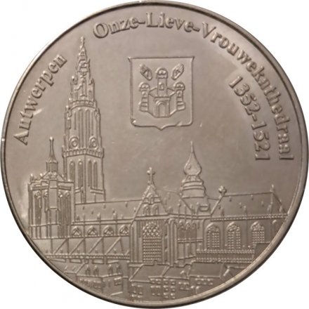 Жетон Бельгия. Antwerpen. Собор Антверпенской Богоматери