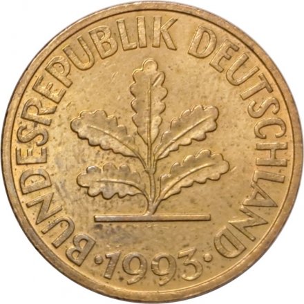 ФРГ 10 пфеннигов 1993 год (D)