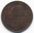 Джерси 1/13 шиллинга 1870 год