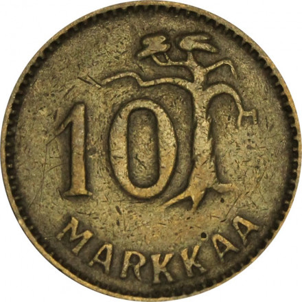 Финляндия 10 марок 1953 год
