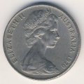 Австралия 20 центов 1970 год - Утконос