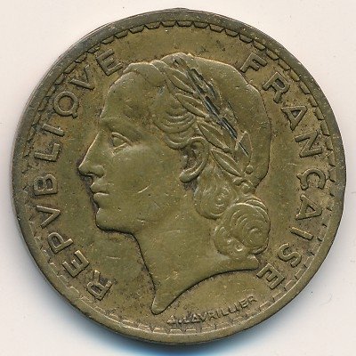 Франция 5 франков 1940 год
