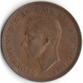 Австралия 1/2 пенни 1938 год - Король Георг VI