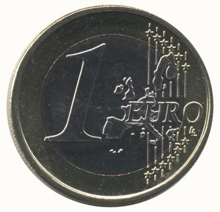 Сан-Марино 1 евро 2005 год - Герб Сан-Марино