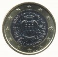 Сан-Марино 1 евро 2005 год - Герб Сан-Марино