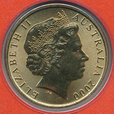 Австралия 5 долларов 2000 год - Олимпийские игры в Сиднее. Настольный теннис